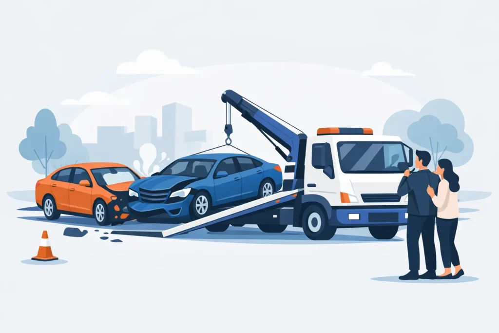 Accident Towing After Collision: What to Do