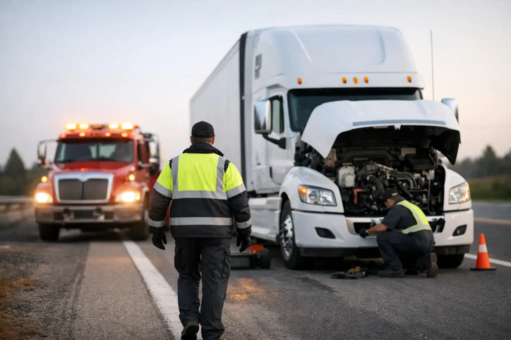 Commercial Truck Roadside Assistance Fast