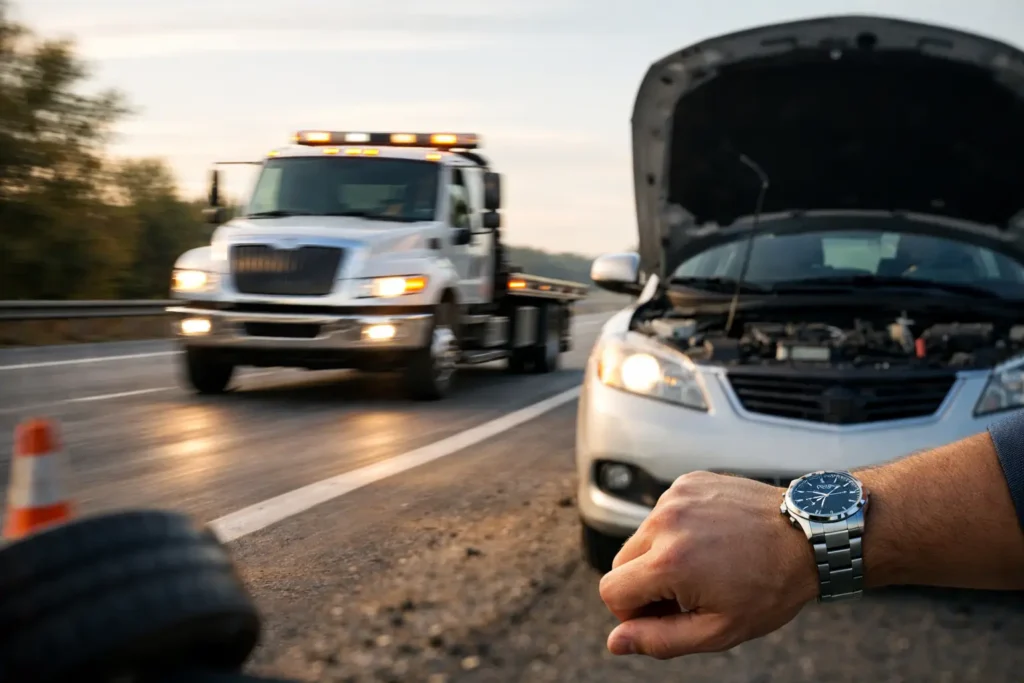Fast Tow Truck Arrival Time Explained