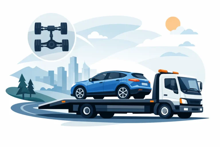 Flatbed Towing for All Wheel Drive Cars