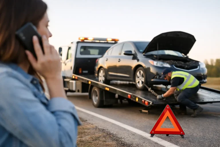 How to Call a Tow Truck the Right Way