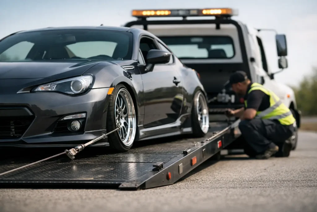 How to Tow a Lowered Car Safely