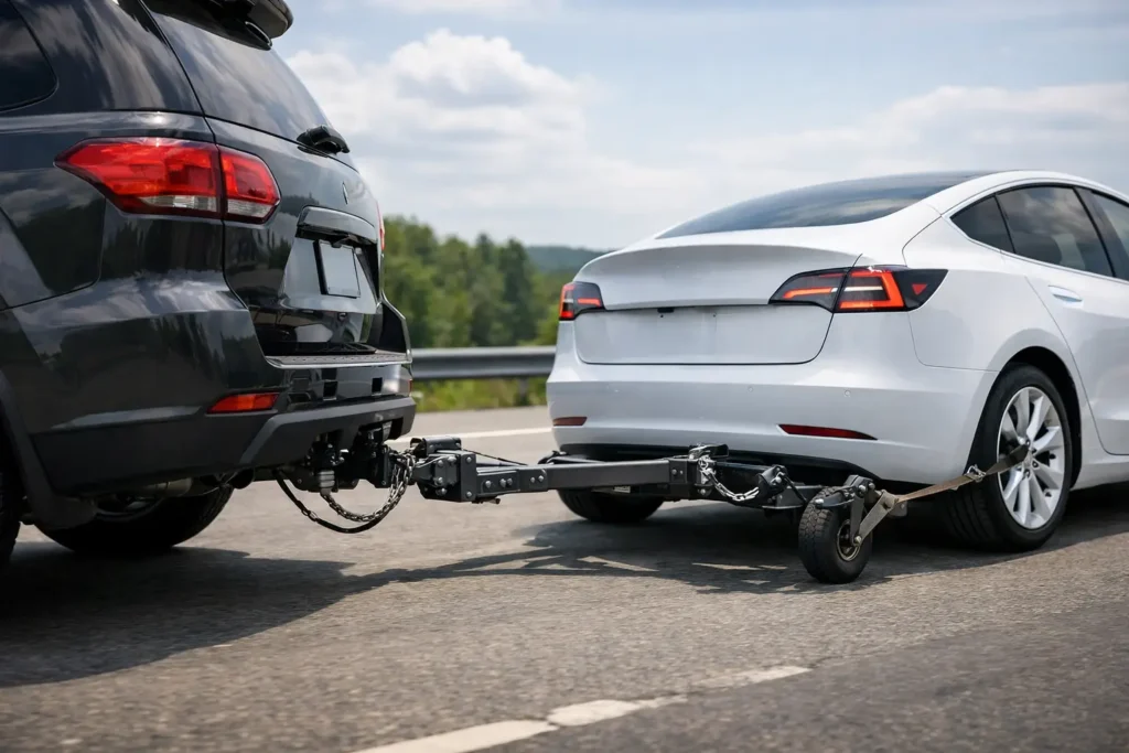 Can You Tow an Electric Car? Do It Safely