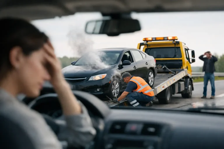 When Do You Need a Tow? 10 Signs to Stop Driving