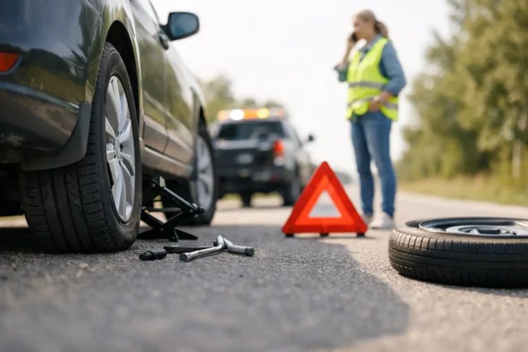 Flat Tire Roadside Guide for Safer Next Steps