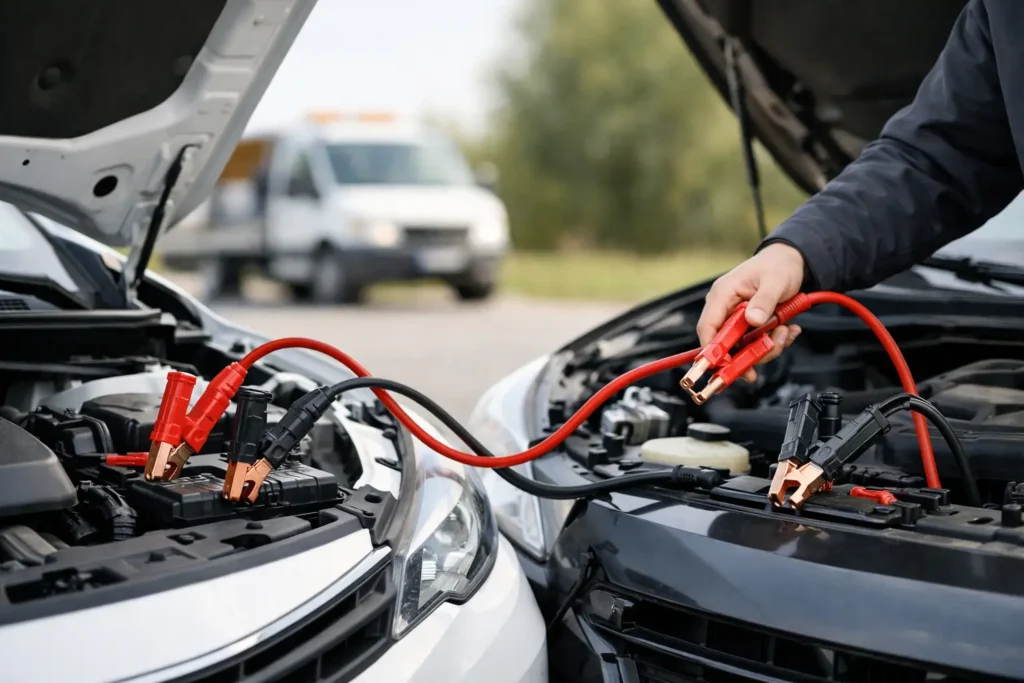 Guide to Jump Start Service When Your Battery Dies