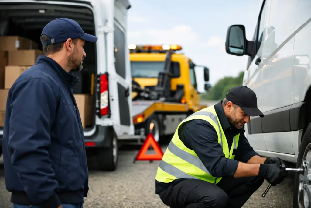 Fast Roadside Help for Delivery Drivers 24/7