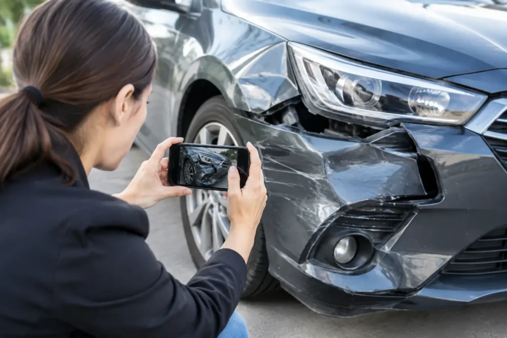 How to Document Collision Damage Step by Step